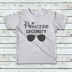 Maglietta per bambini Princess Security: maglietta unisex in cotone