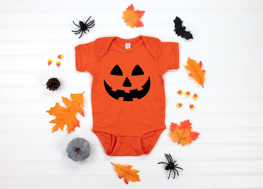 Jack O Lantern Jack O'lantern Infant Bodysuit, Happy Halloween, Jack-o