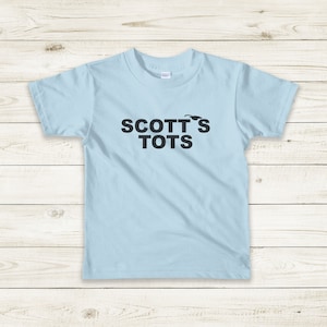 Scott's Tots Kids T-Shirt: Funny Michael Scott Shirt