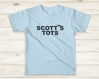 Scott's Tots Toddler T-Shirt, Michael Scott Scholarship Fund Little Kids Shirt, Scotts Tots Kids Shirt