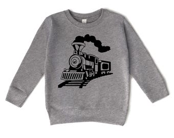 Steam Engine Locomotive Infant/Toddler Sweatshirt - Train Lover