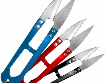 Fadenschneider Set: 3 x Metall Fadenschere (Garnschere, Nähschere), 11 cm lang