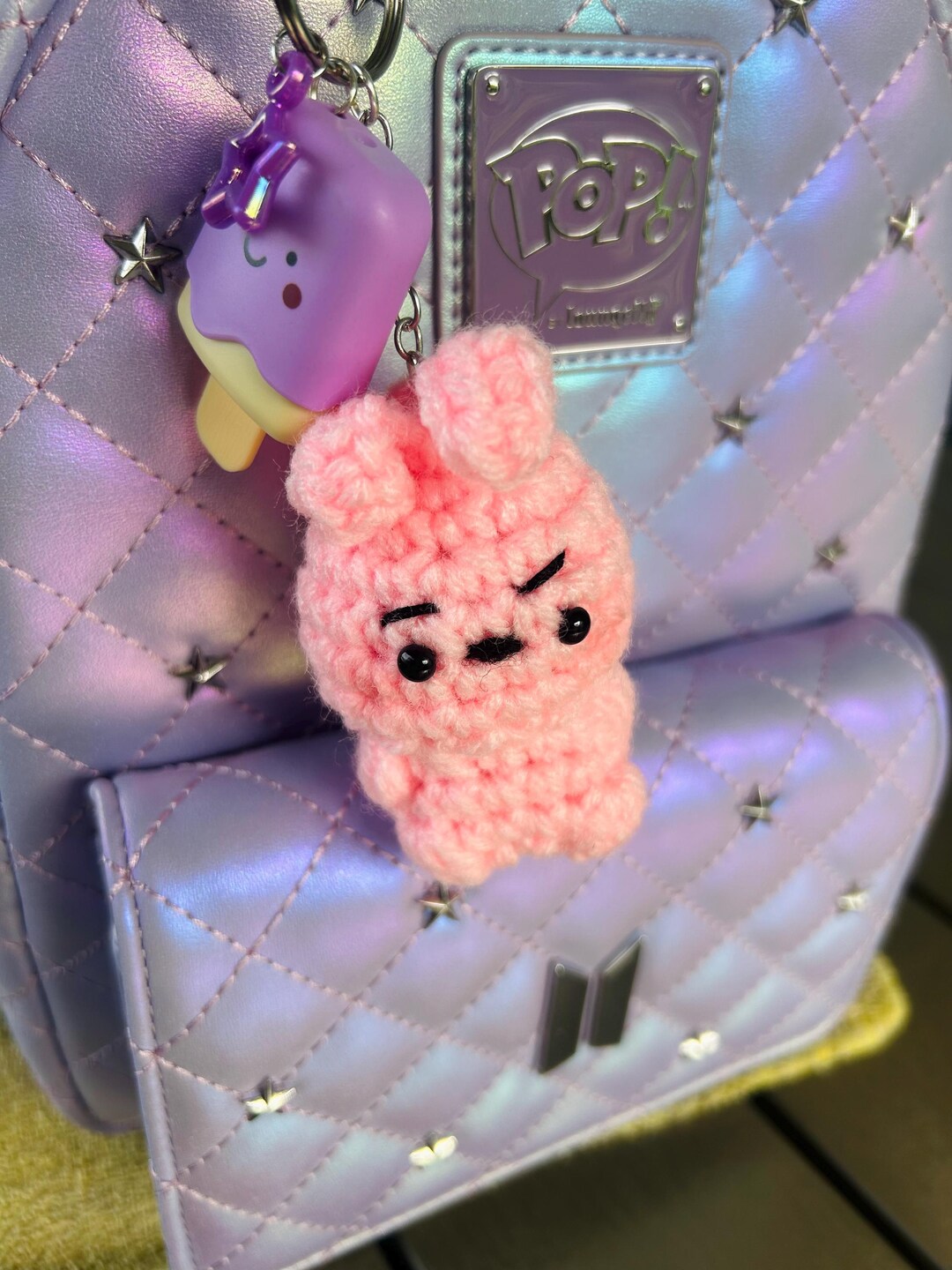 Fanmade Crochet Amigurumi Keychain Plush Inspired by Cooky - Etsy