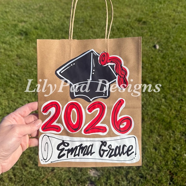 Graduation gift bag  (Message me for a 10% discount code if you are ordering 10 or more)