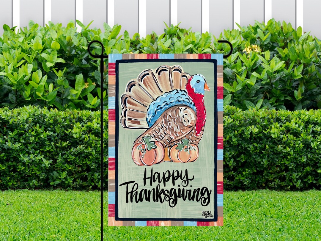 Traditional Turkey Garden Flag Etsy