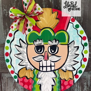 Door Hanger Template -nutcracker circle