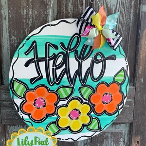 Floral circle
