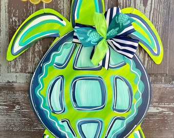 Door Hanger Template -Sea turtle