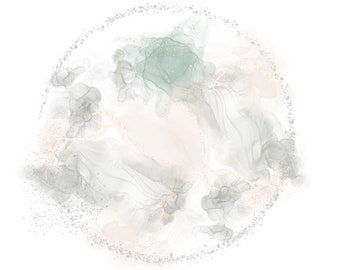 Watercolor Background Png | Green Alcohol ink png, Green clipart background png.