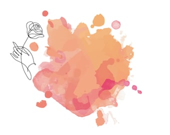 Logo Background PNG| Watercolor PNG