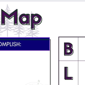 May include: A printable daily planner with a forest theme. The planner has a section for "Today I will accomplish" with three bullet points and a section for a weekly schedule with the days of the week labeled M, T, W, T, F, S, S.