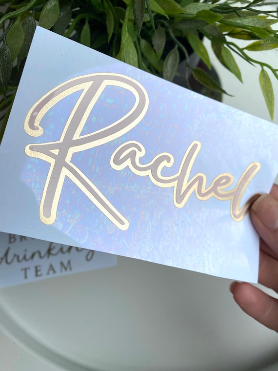 Vinyl Decal Laptop Decal Name Decal Name Decal Sticker Laptop Etsy