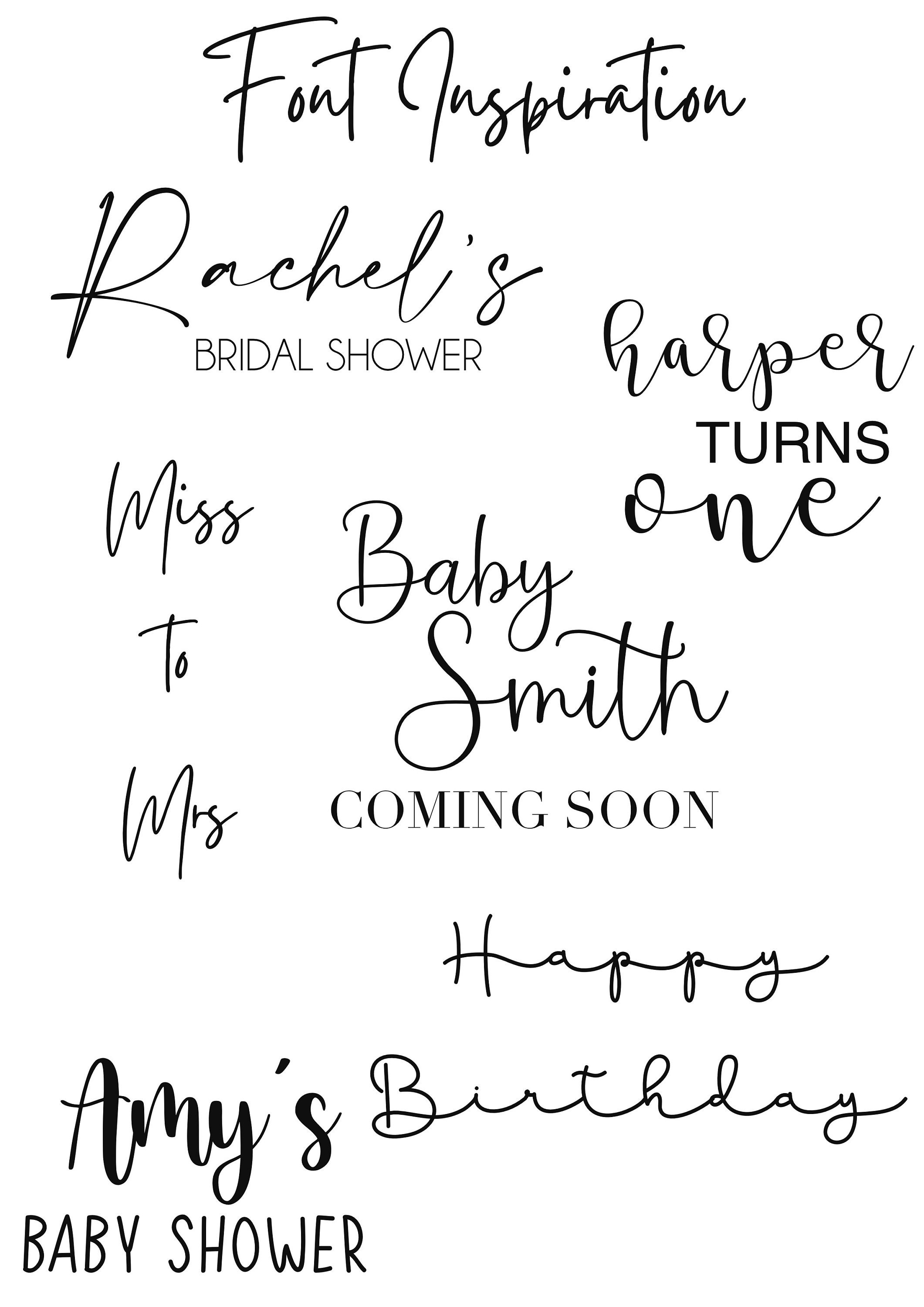 DIY Custom Vinyl Sticker Personalised Sticker Custom Name Etsy