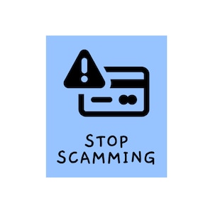 Anonymous Scam Card