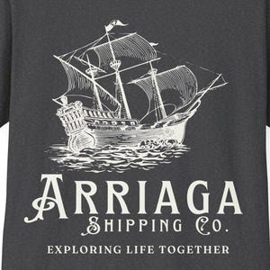 ヴィンテージ船Tシャツ、航海アドベンチャーシャツ、レトロな海事、海賊船の衣類、海の探検、セーリング愛好家へのギフト、歴史的な船