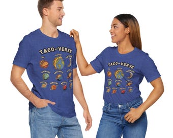 Taco Universe Shirt: Funny Cosmic Foodie Tee