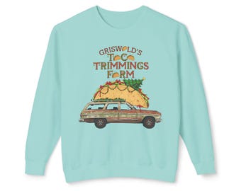 Griswold's Taco Christmas Sweatshirt, Funny Family Holiday Tee