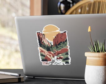 Palo Duro Canyon Sticker: Texas Travel Souvenir Vinyl Decal