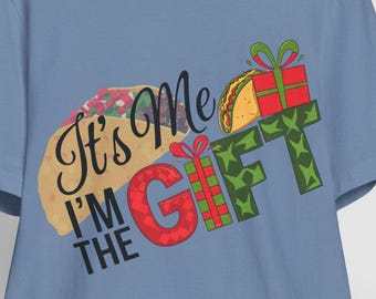 Funny Christmas Taco Lover Gift, Festive Holiday Humor