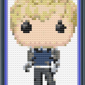 Funko Genos Cross Stitch Pattern
