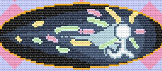 まりcハンドメイド Howl's Moving Castle Star Sprite Cross Stitch Pattern - Etsy