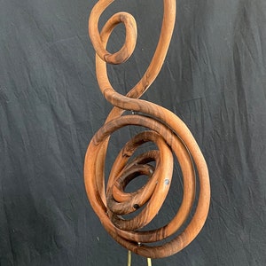 wooden kinetic sculpture
