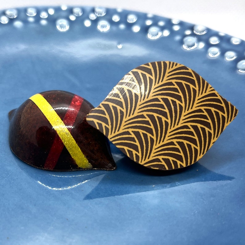 Classic American Candy Box Artisan Chocolates and Ganaches Gourmet Handmade Bonbons image 5