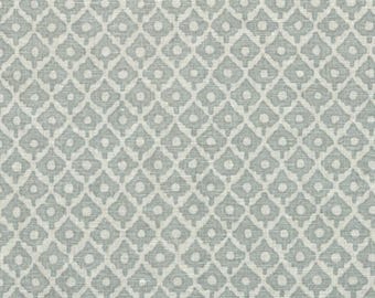 Thibaut, Petit Arbre in Spa Blue su lino