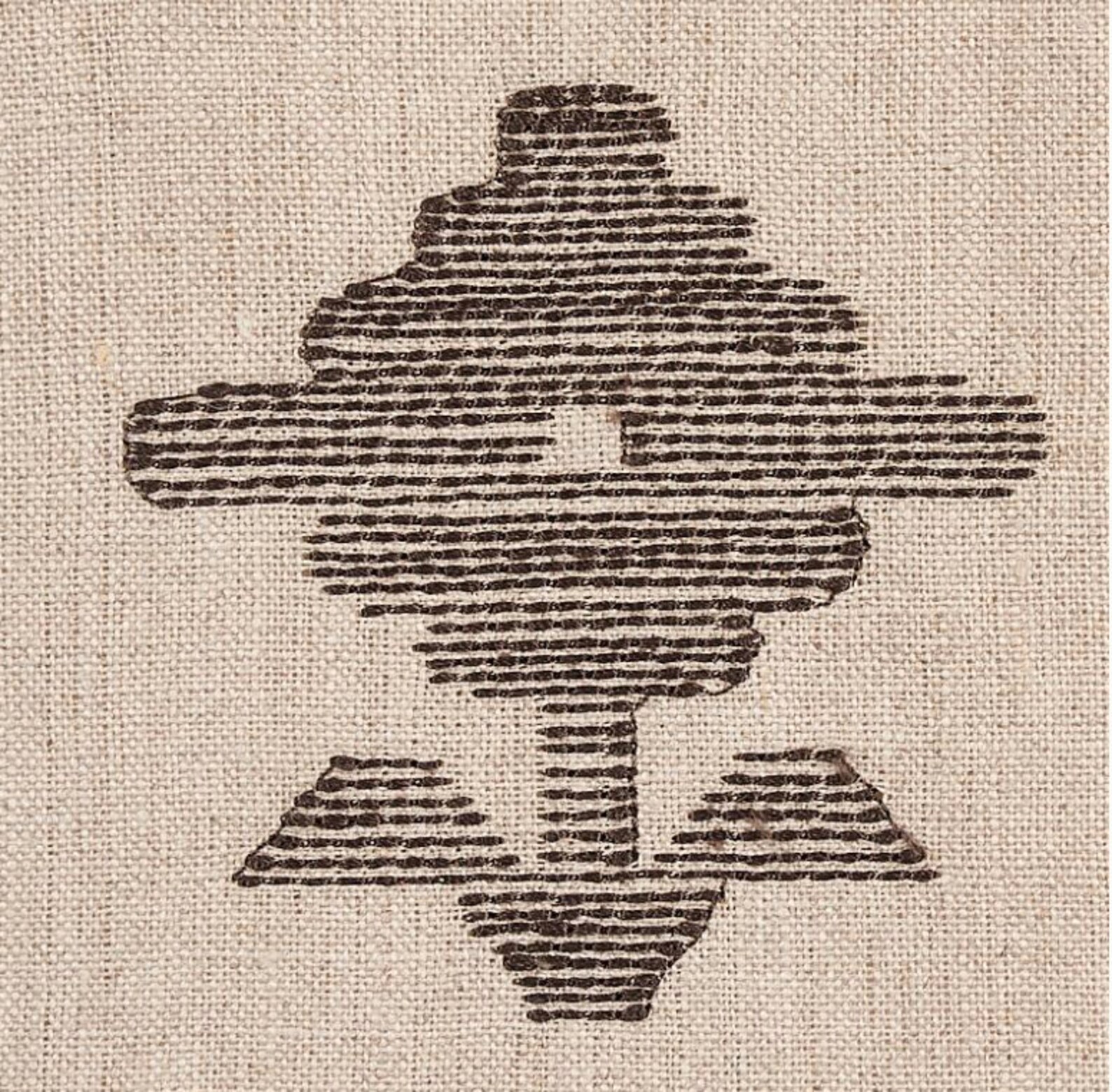 Schumacher, Rubia Embroidery in Brown - Etsy