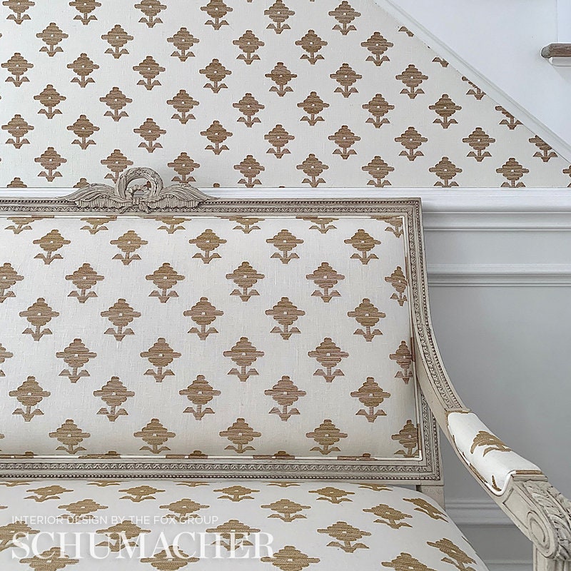 3 - 22" X 22" Pillows With Self Welt, Schumacher, Rubia Embroidery in ...