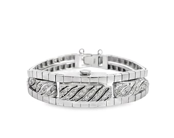 14k White Gold LaFemme Diamond Watch