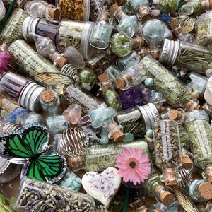 Herbs and Crystals Confetti Intuative Scoop
