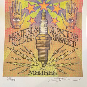 The Psychic Sparkplug Ouija Board of Acid and the Afterlife &quot;  -  By Mark Arminski