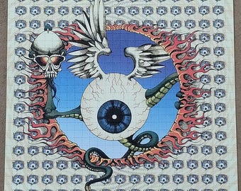 Flying Eyeball by Rick Griffin - Etsy