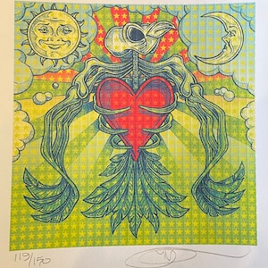 Blotter Acid  -  Blotter Art by Mark Arminski
