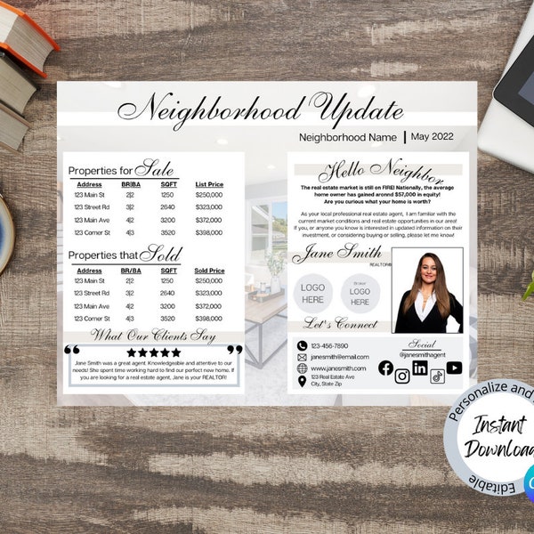 Neighborhood Update Postcard