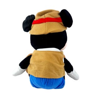 Vintage Mickey Mouse Plush Doll 18" Mattahorn Mickey Disney Collectible EUC bild 2