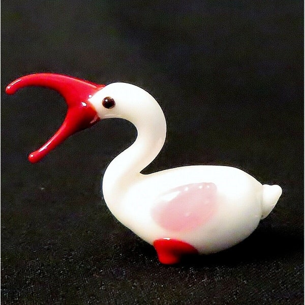 Miniature Pelican Figurine Etsy