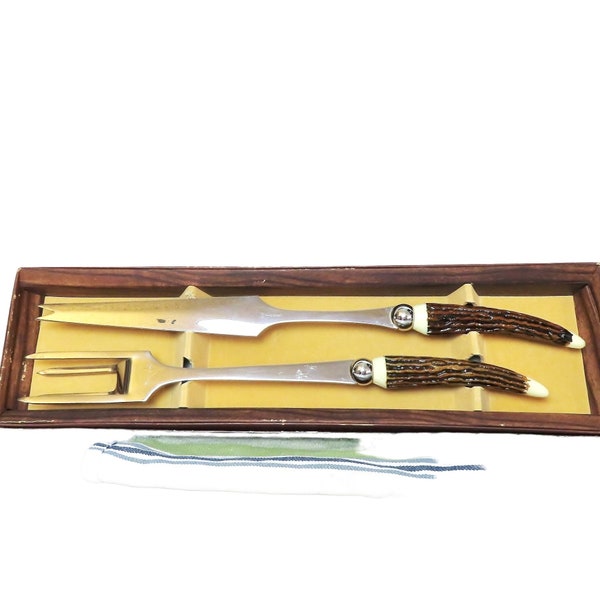 Meat Carving Set Etsy