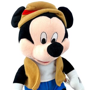 Vintage Mickey Mouse Plush Doll 18" Mattahorn Mickey Disney Collectible EUC bild 4