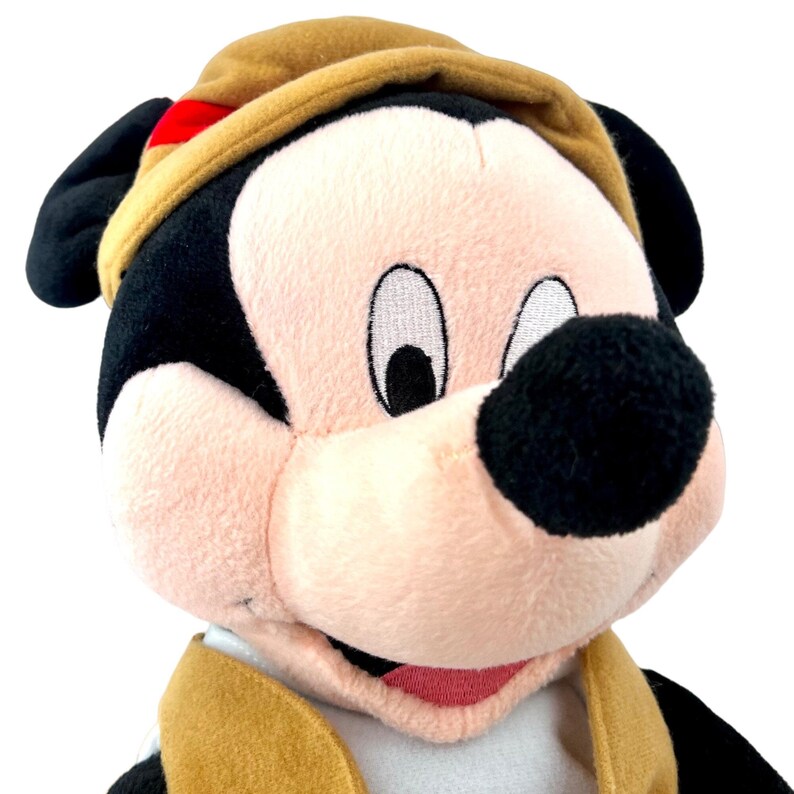 Vintage Mickey Mouse Plush Doll 18" Mattahorn Mickey Disney Collectible EUC bild 3