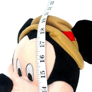 Vintage Mickey Mouse Plush Doll 18" Mattahorn Mickey Disney Collectible EUC bild 7