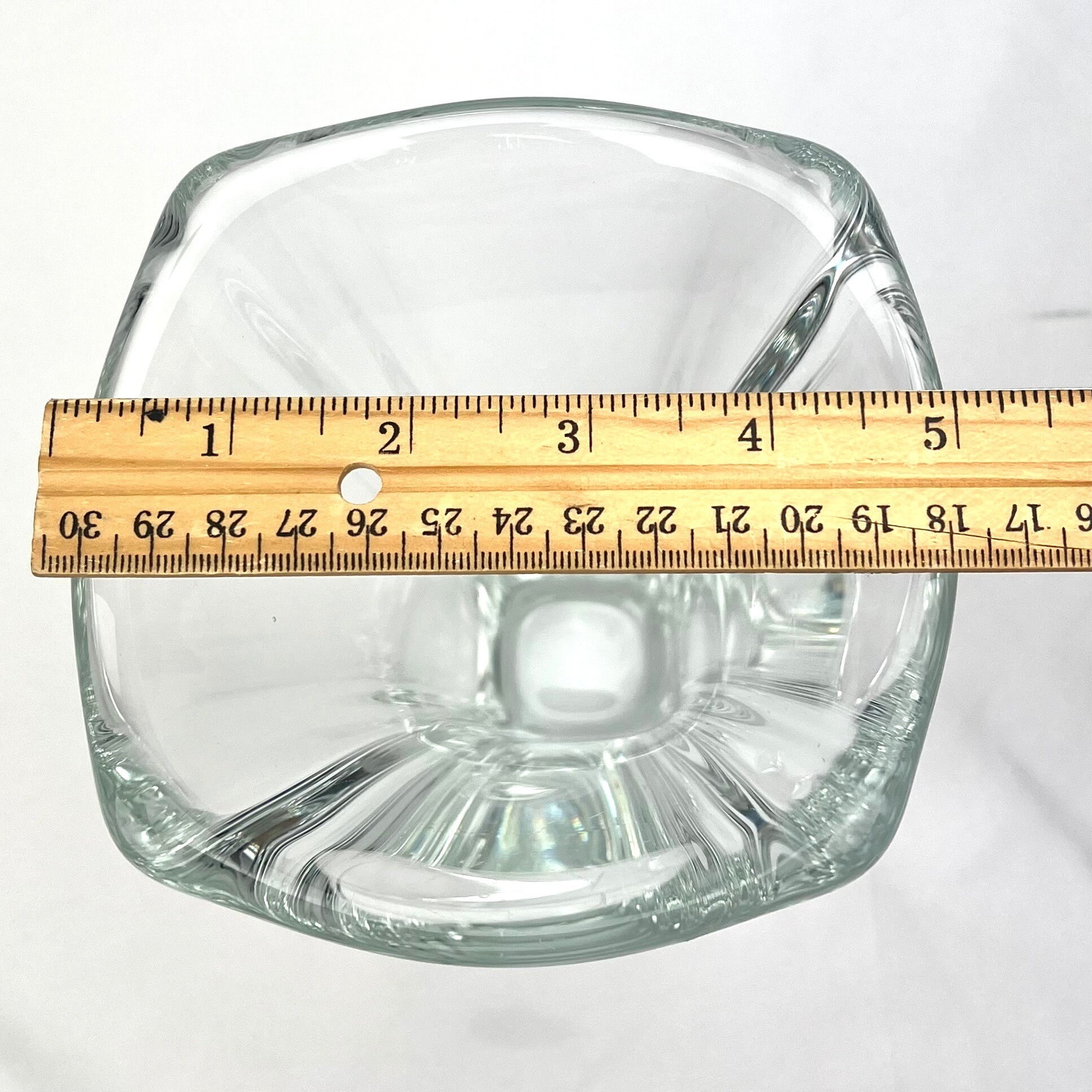 Cofrac Art Verrier France Vase Art Glass Simple Elegant Art Etsy