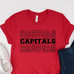 Capitals hockey shirt, Capitals shirt, Washington hockey shirt, gift for Capitals fan, Capitals tshirt, Washington hockey tee,