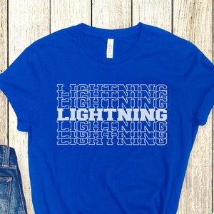 Lightning shirt, Tampa bay hockey shirt, Lightning Hockey shirt, Gift for Lightning fan, Lightning fan shirt, Bolts shirt,