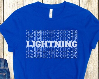 Lightning shirt, Tampa bay hockey shirt, Lightning Hockey shirt, Gift for Lightning fan, Lightning fan shirt, Bolts shirt,