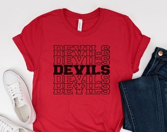 Devils hockey shirt, New Jersey hockey shirt, Devils tshirt, gift for Devils fan, New Jersey hockey, Devils hockey player, Devils pullover