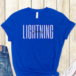 Lightning hockey shirt,  Tampa Bay hockey shirt, Lightning tshirt, gift for Lightning fan, Lightning tee, Lightning game day shirt,