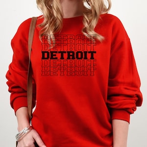 Custom Detroit Red Wings Retro Gradient Design Sweatshirt NHL Hoodie 3D -  Bring Your Ideas, Thoughts And Imaginations Into Reality Today