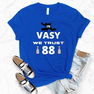 Tampa Bay Lightning tshirt, In Vasy we Trust, Andrei Vasilevskiy, Vasy shirt, Bolts tee, hockey shirt, Lightning fan shirt, Lightning shirt
